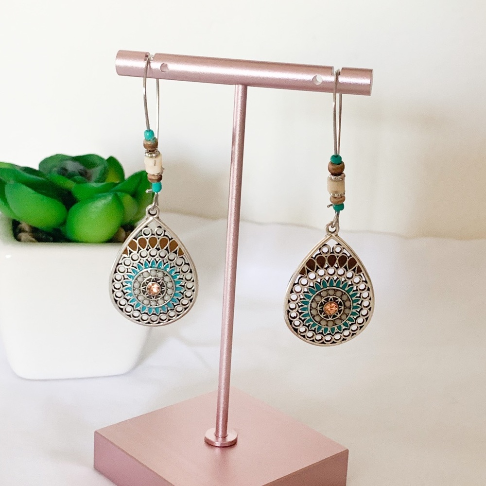 Drop earrings - Picture 3 of 4